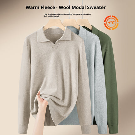 Men's Autumn And Winter Casual Loose Warm Layering Sweater