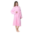 Women's Bathrobe Ladies Fleece Plush Warm Long Robes Fleece Nightgown Sleepwear
