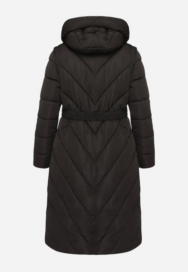 Puff Down Long Jacket