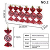 Christmas Candy hanging ornament