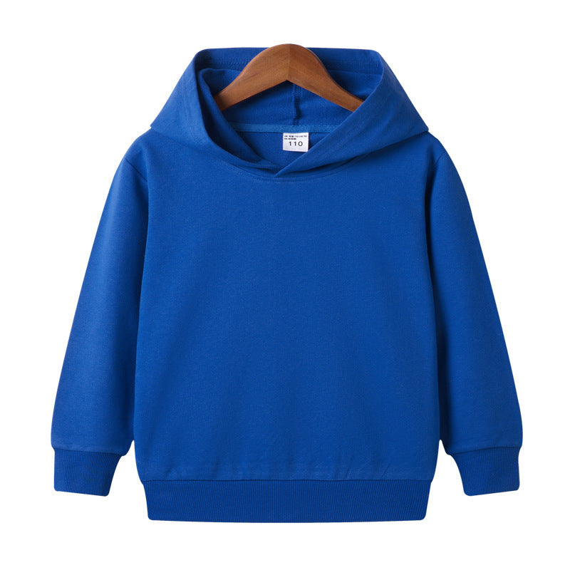 Pure Cotton Hooded Blank Sweater