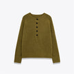 Women's Round Neck Single-breasted Knit Sweater