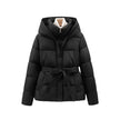 Women's Short Tie-front Warm Coat