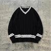 American Style V-neck Sweater