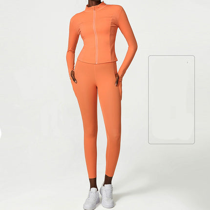 Fitness Pants and Jacket Set