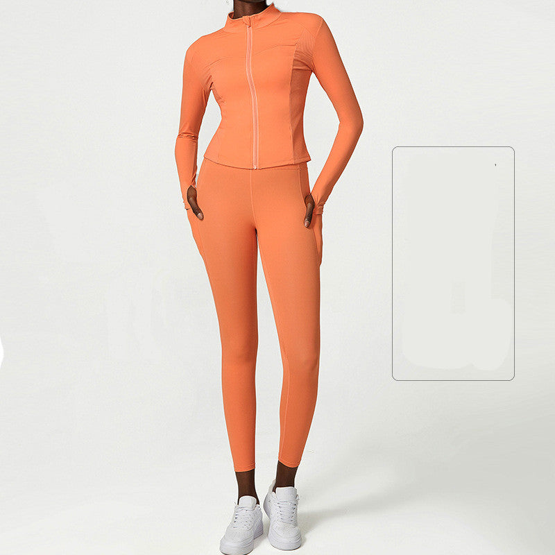 Fitness Pants and Jacket Set