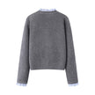 Women's Pleated Lace Collar Jacket