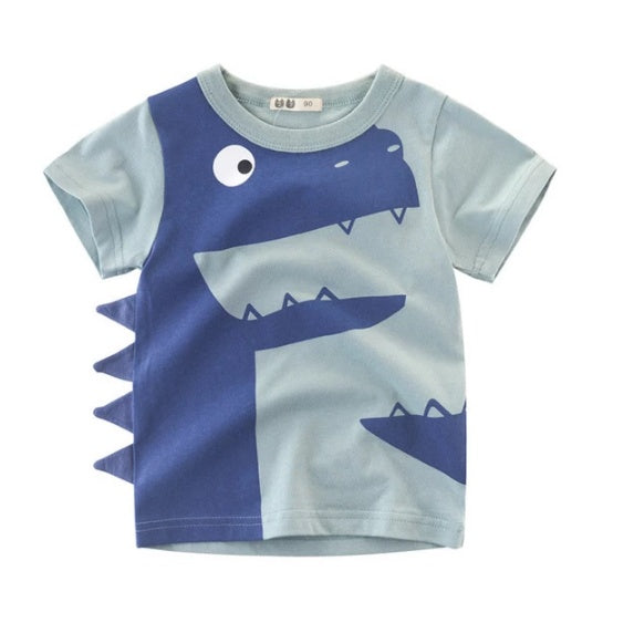 Boys Cotton Short Sleeves T-shirt