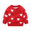 Girl's knitted Bow Sweater