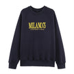 Women's Round Neck Printed Sweatshirt