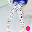 Girls' Polka Dot & Print Designs Leggings