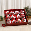 Exquisite Pattern Christmas Tree Ornament Ball