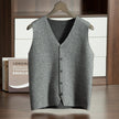 Men's V-neck knitwear