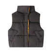 Girls down cotton vest