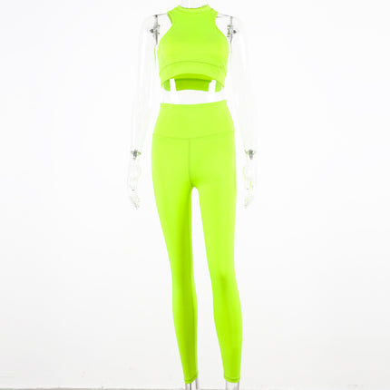 Yoga Vest Fashion Set
