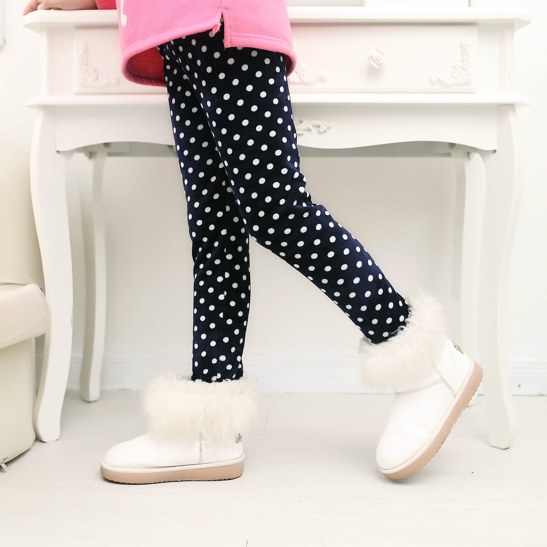 Girls' Multiple Design Warm Leggings