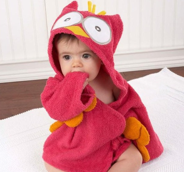 Animal Modeling Baby Bathrobe