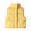Girls down cotton vest