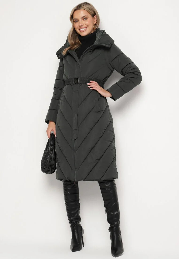 Puff Down Long Jacket