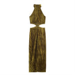 Women's Fashion Jewelry Embellished Open Design Dress