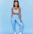 Oblique Shoulder Yoga Suit