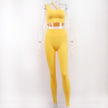 Oblique Shoulder Yoga Suit
