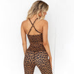 Leopard Print Fitness Yoga Set