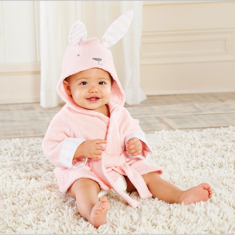 Animal Modeling Baby Bathrobe