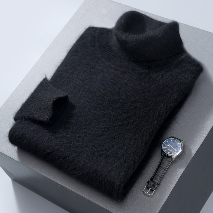 Men's High-neck Cashmere Sweater