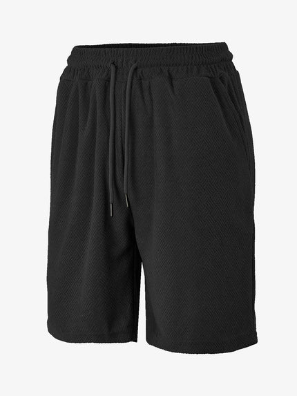 Men's Loose Comfortable Breathable Jacquard Fabric Casual Shorts