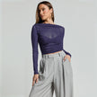 Mesh Slim-Fit Top