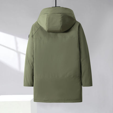 Men's Mid-length Extra-thick Winter Coat