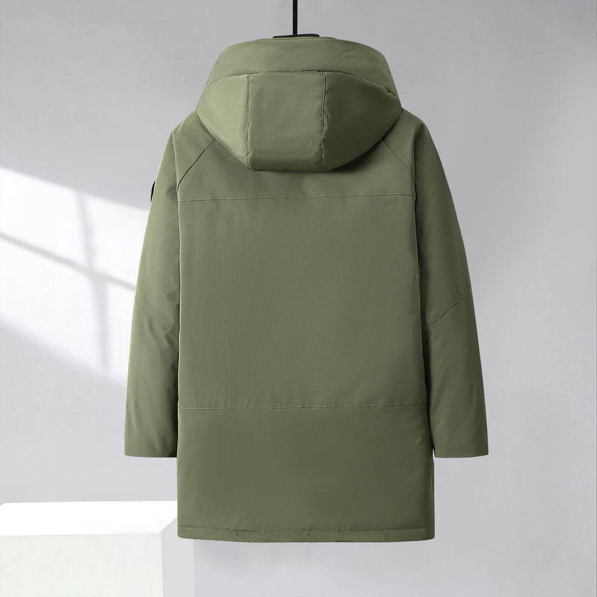 Men's Mid-length Extra-thick Winter Coat
