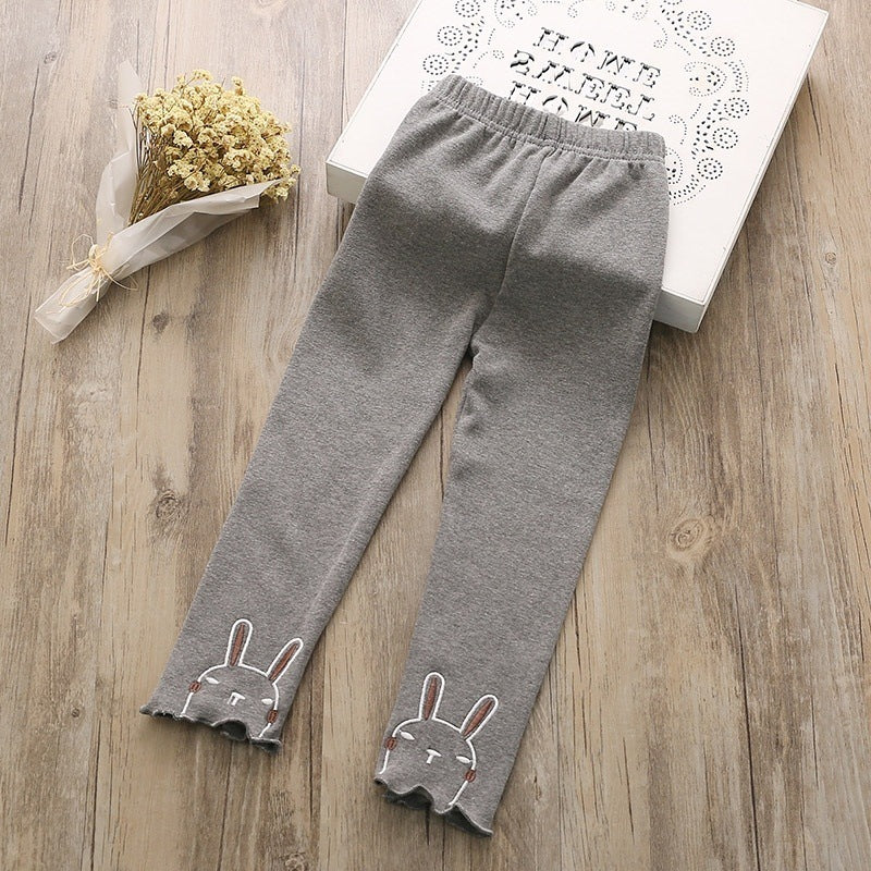 Girls casual solid Leggings