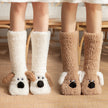Cute Winter Warm Non-slip Plush Socks