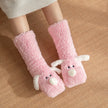 Cute Winter Warm Non-slip Plush Socks
