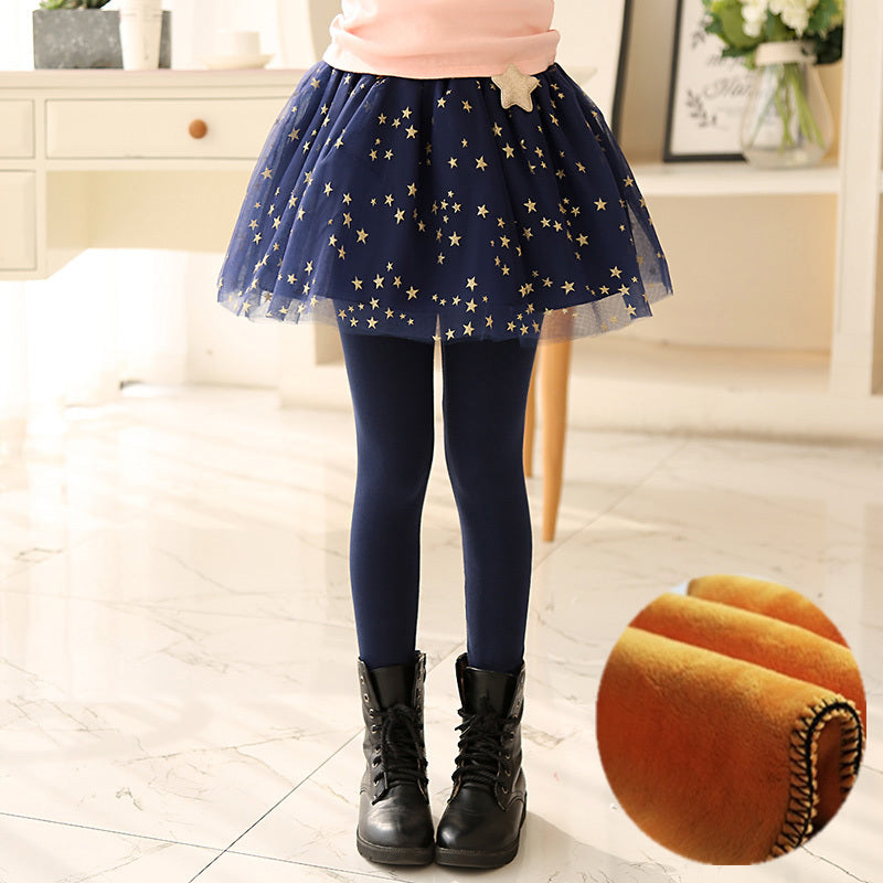 Girls Warm leggings