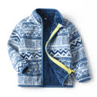 Thick Fur Printed Kids Zipper Jacket