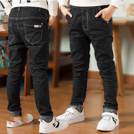 Boy's Thick Jeans Casual Wear