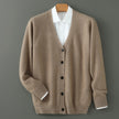 Wool V-neck Thickened Loose Knitwear
