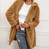 Mid-length Hooded Wool Coat