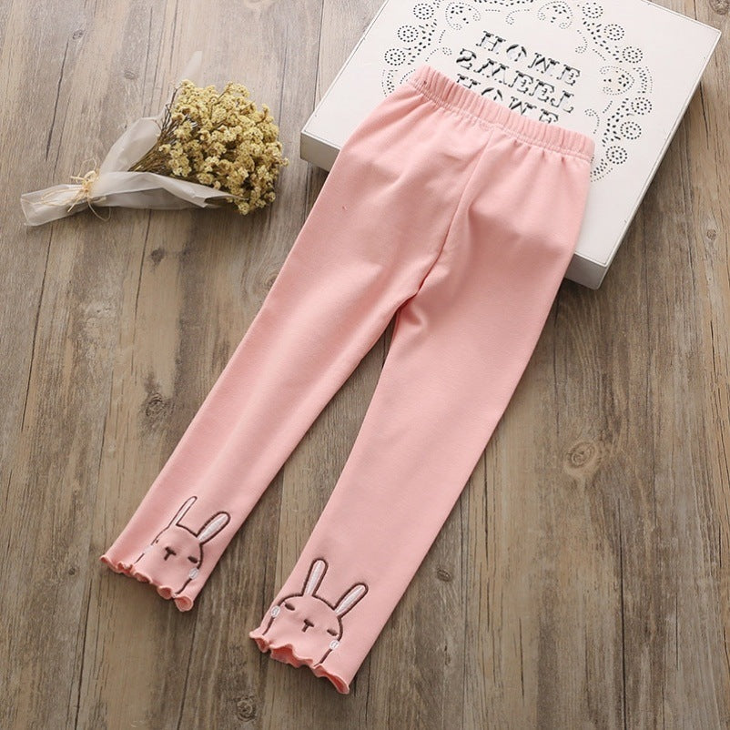 Girls casual solid Leggings