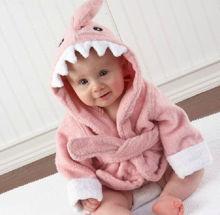 Animal Modeling Baby Bathrobe