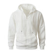 Patterned Casual Hoodie