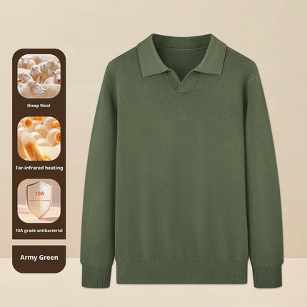 Men's Autumn And Winter Casual Loose Warm Layering Sweater