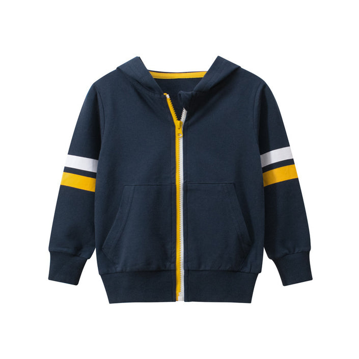 Boy's zipper Hoodie