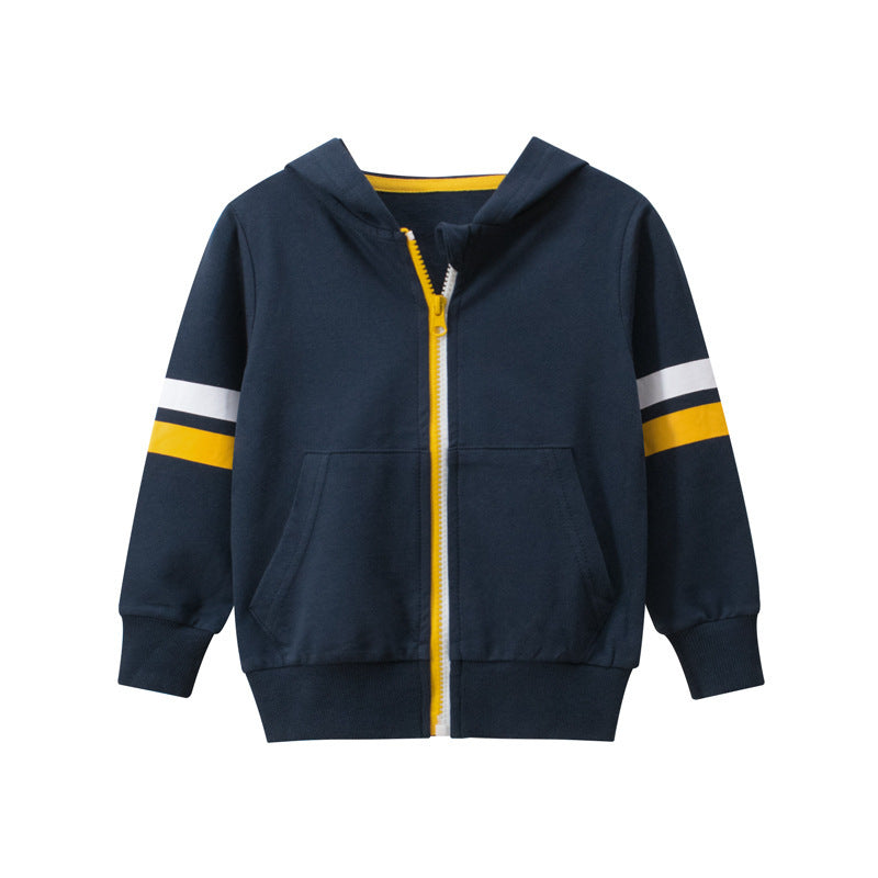 Boy's zipper Hoodie