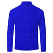 Men's Half Zipper Polo Long Sleeve Sweater