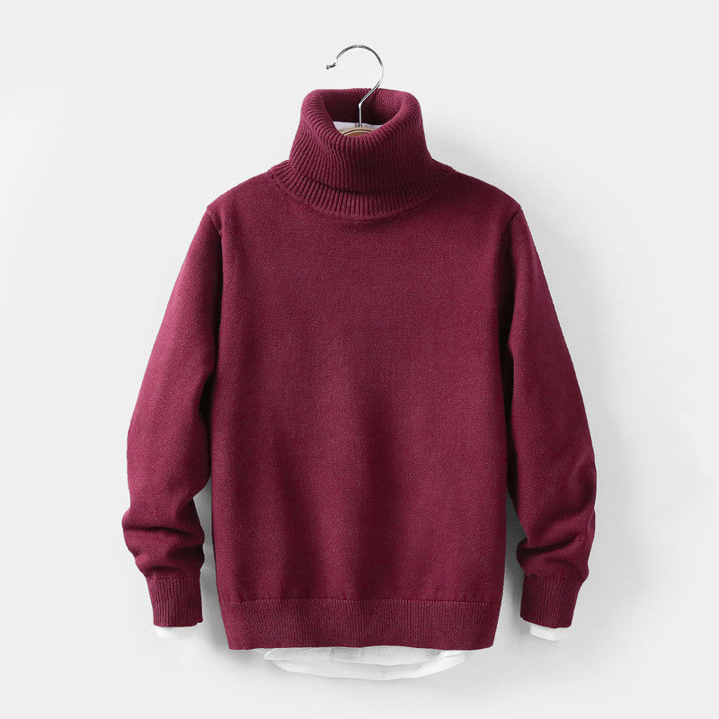 High Collar Boys Knitwear