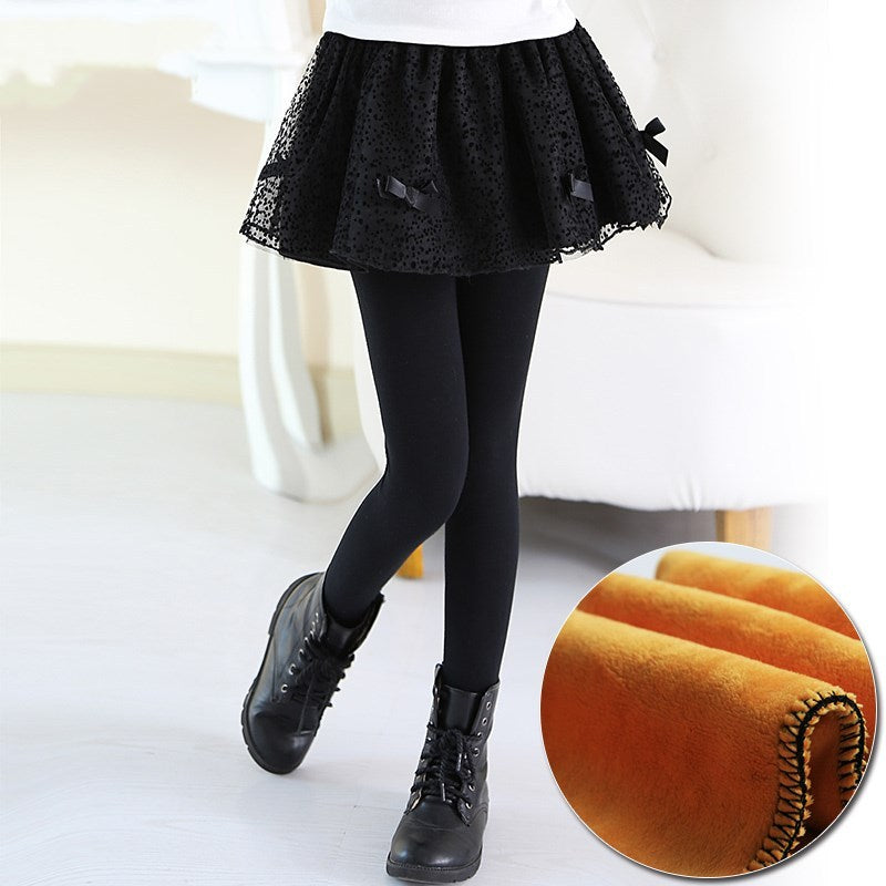 Girls Warm leggings